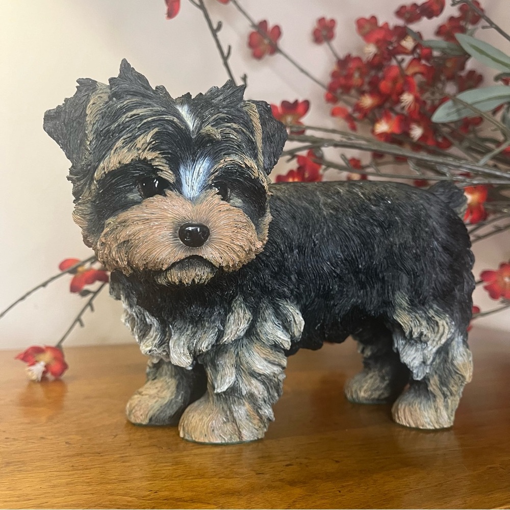 Danbury Mint Biscuit Yorkshire Terrier Collectible Figurine
